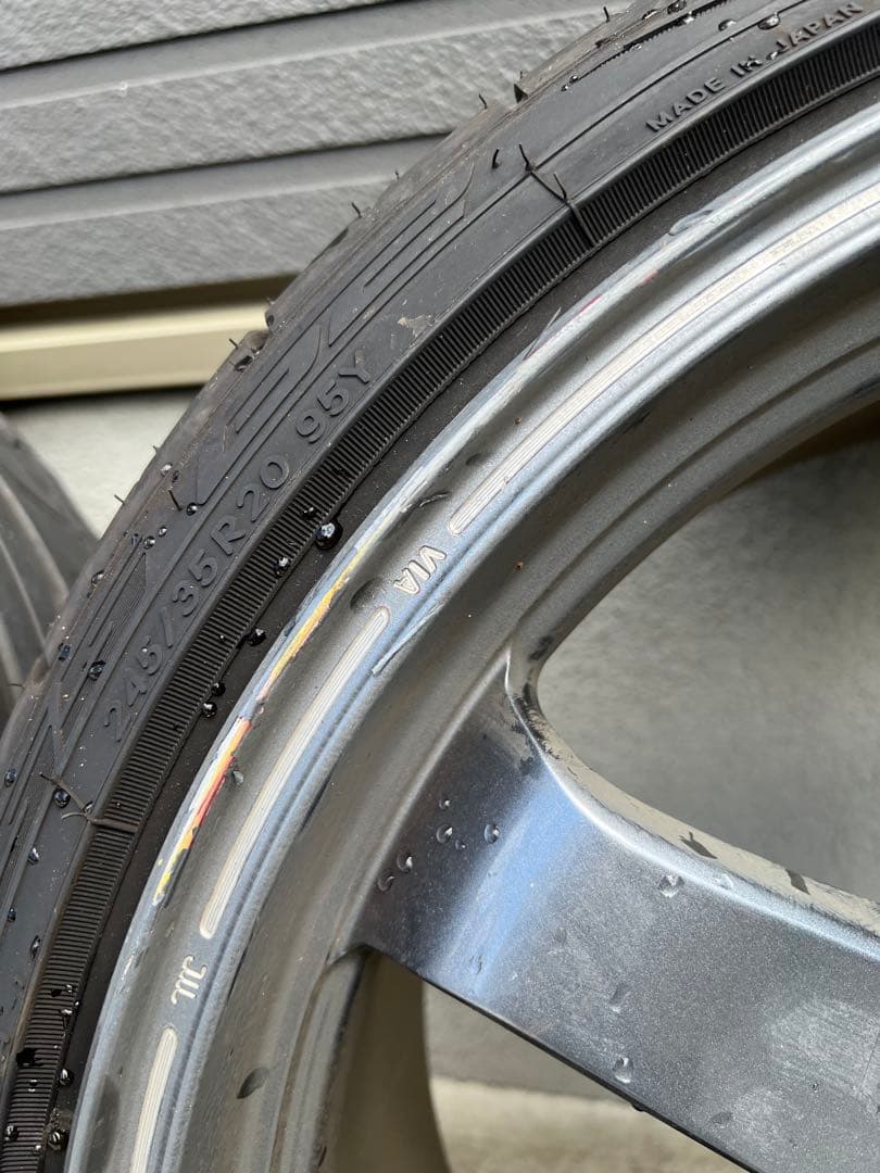 RAYS TE37 20インチ 4本 114.3