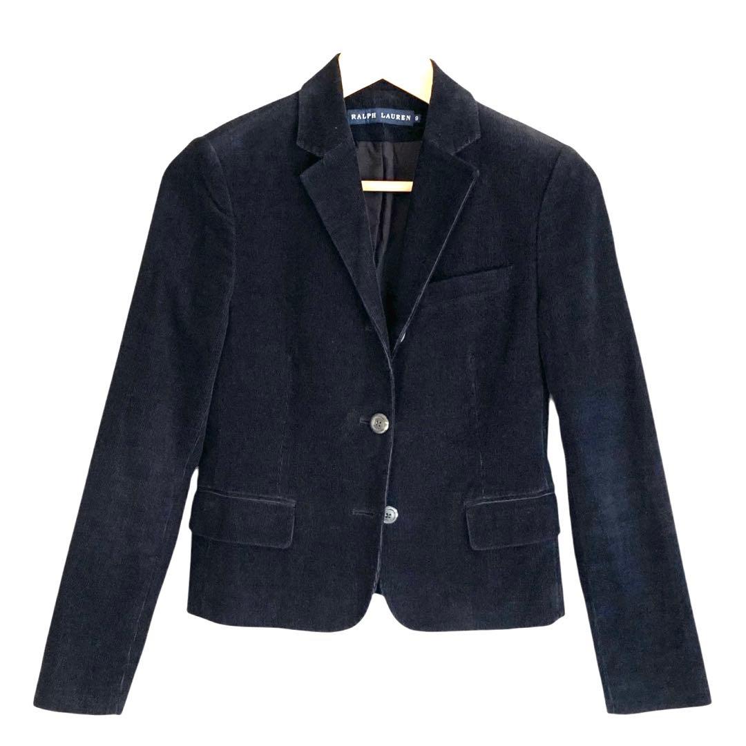 ✨ラルフローレン ✨コーデュロイ テーラードジャケット ダークネイビー M