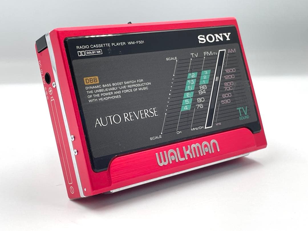 ジャンク　SONY WM-F501 Walkman カセットレコーダー