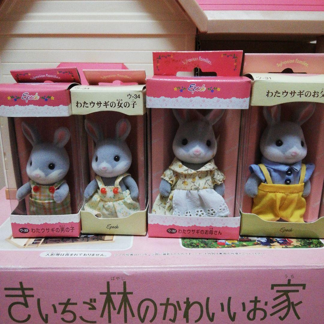 限定値下げ【廃盤品！レア品】シルバニアファミリー　きいちご林のかわいいお家➕人形