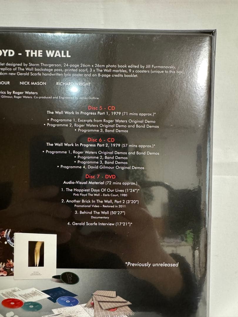 PINK FLOYD THE WALL ピンクフロイド　BOX SET 輸入盤❗️