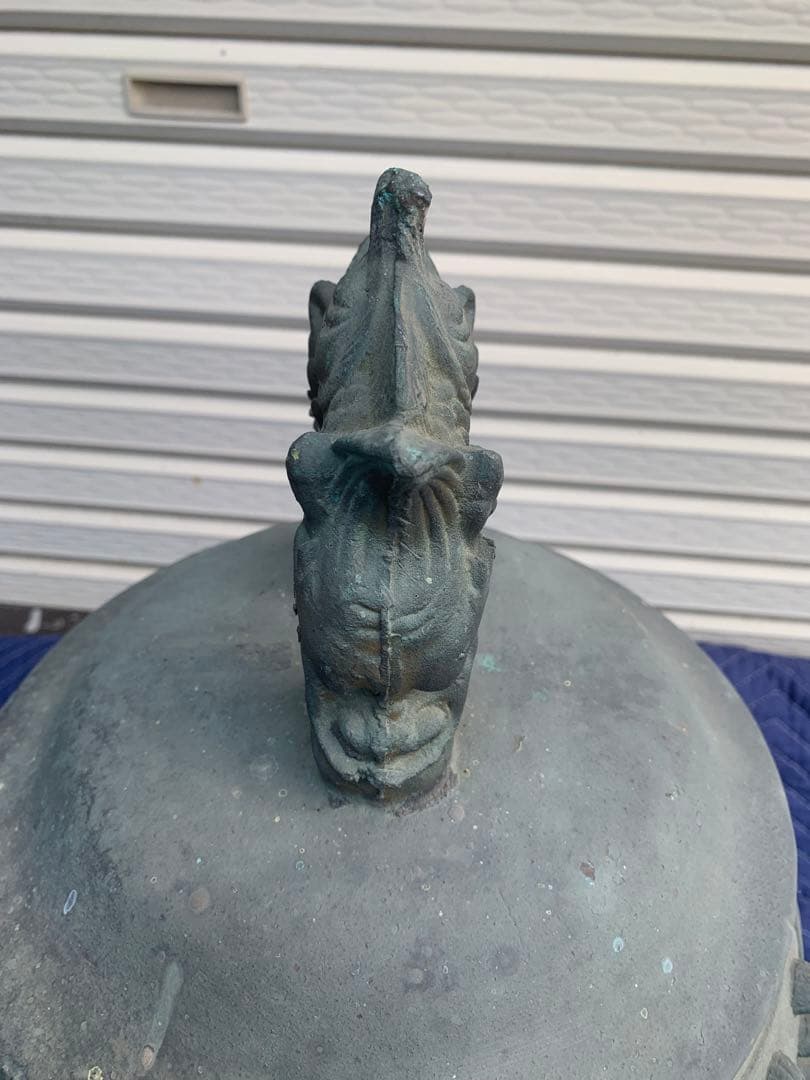 eyeknow74　釣鐘　半鐘　警鐘　青銅製　古銅半鐘　直接手渡し