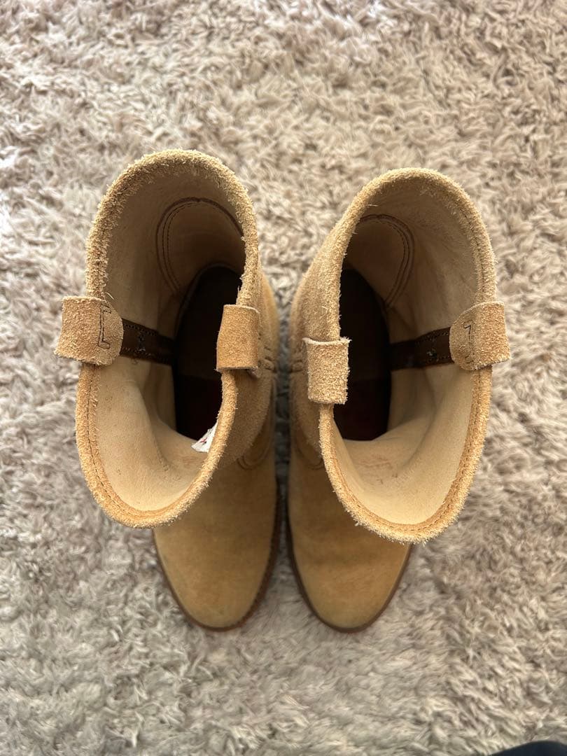 羽タグ　RED WING レッドウィング　スエード　ペコスブーツ　6E