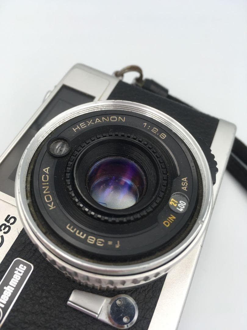 【完動品】Konica C35 flash matic 動作確認済 コンパクト