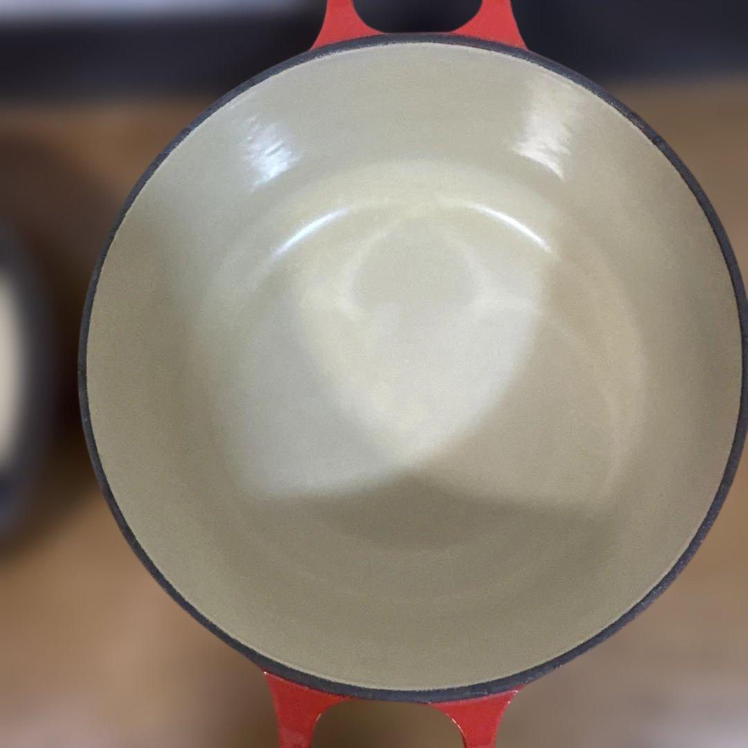 ル・クルーゼ ココットロンド 鍋 20cm レッド