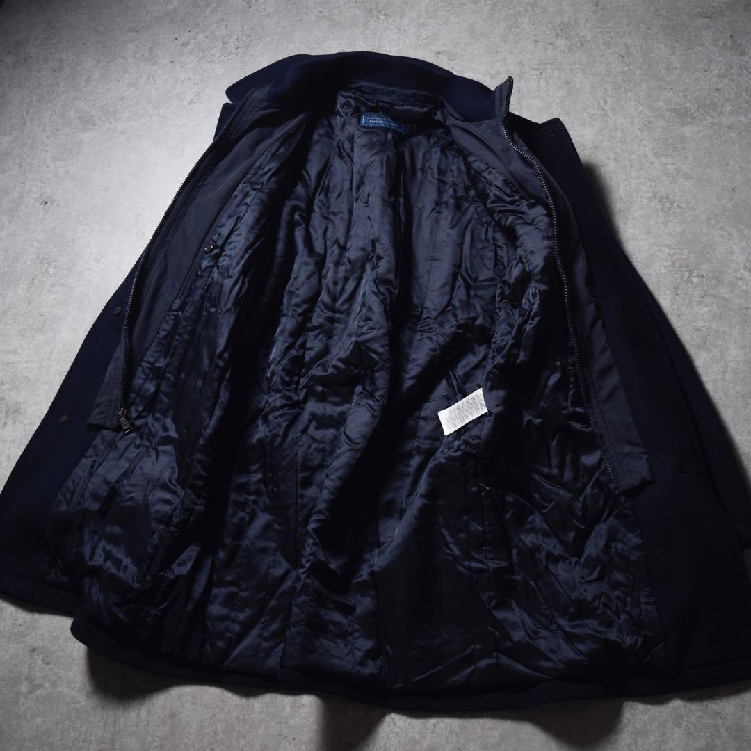 美品 ルーマニア製 ラルフローレン ウール カーコート 38R