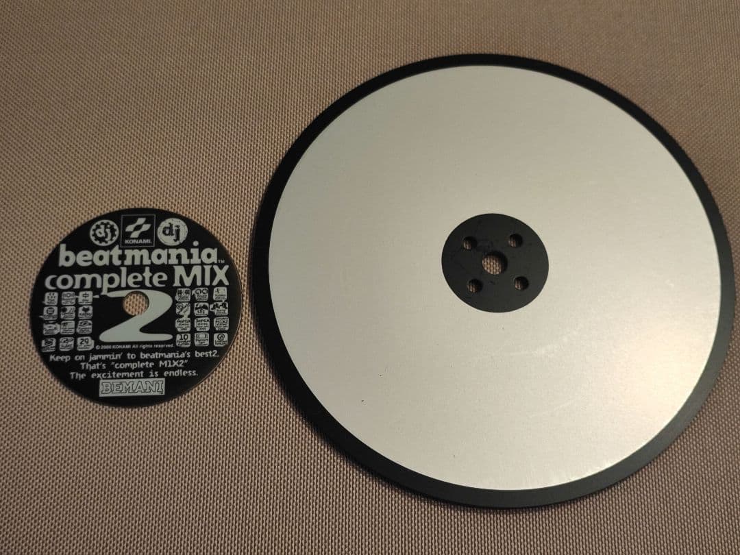 beatmania ミニ筐体用ターンテーブル 部品 パーツ