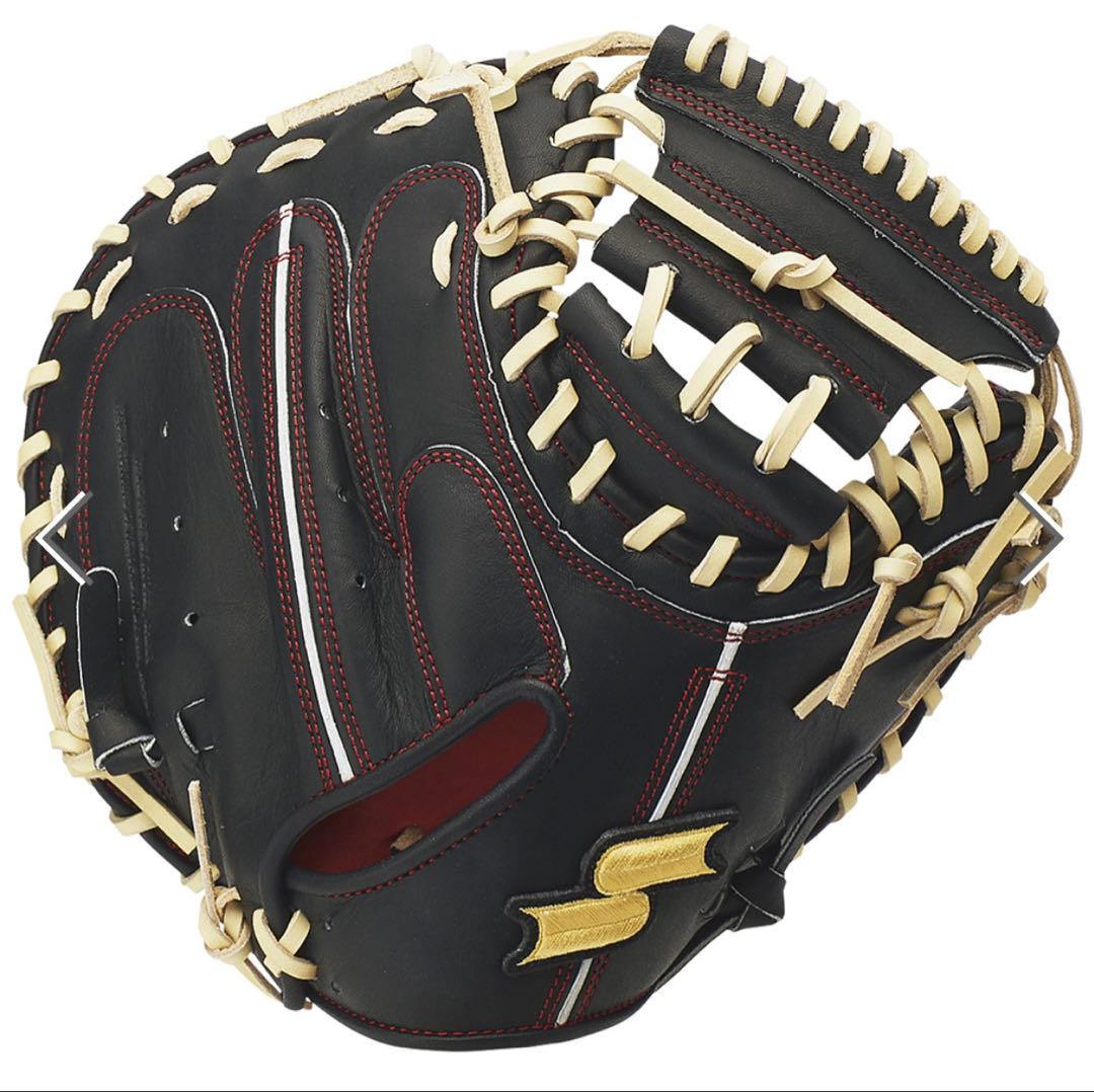 美品　SSK キャッチャーミット トレーニング 硬式 軟式 兼用 型付け済