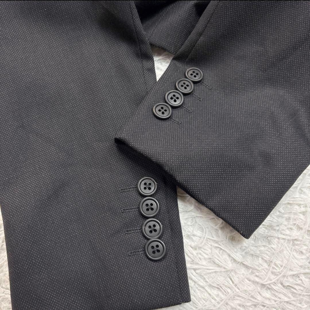 美品 ポールスミス セットアップ スーツ 総柄 地図柄 カシミヤ