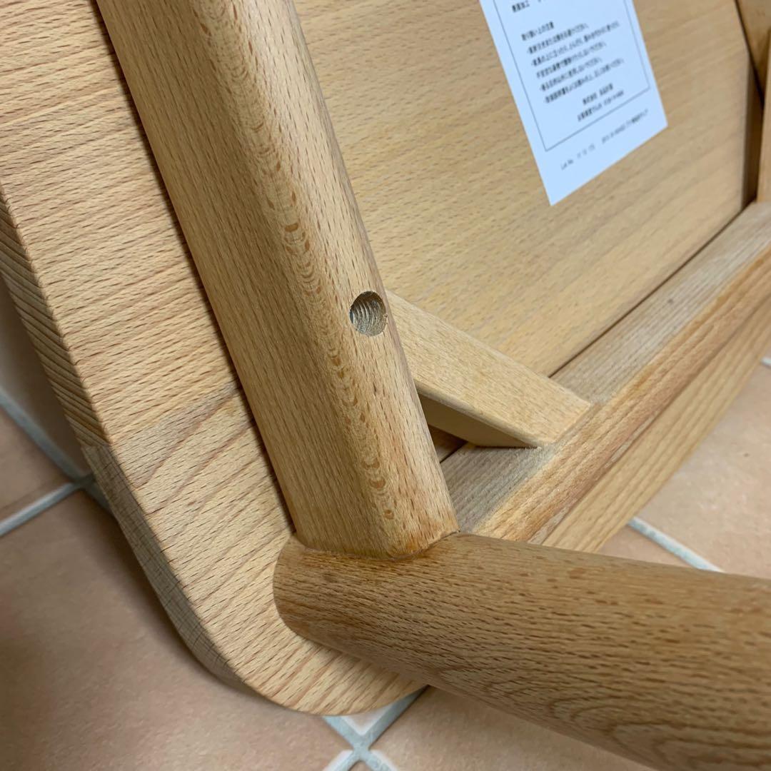 【オレンジオイル塗布仕上げ】MUJI 無印良品 ブナ無垢材チェア 椅子 イス