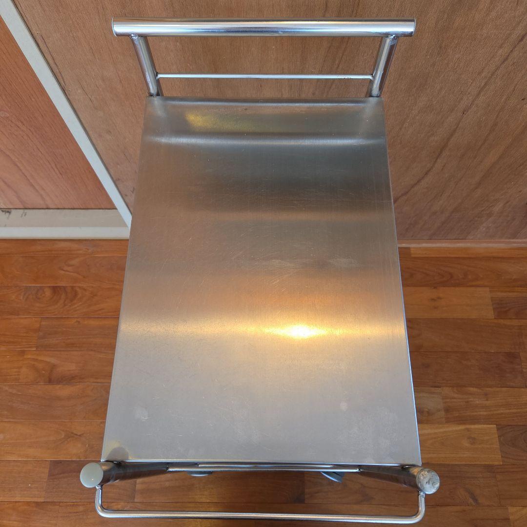 ステンレス 3段 キッチンワゴン ラック キャスタースムーズ