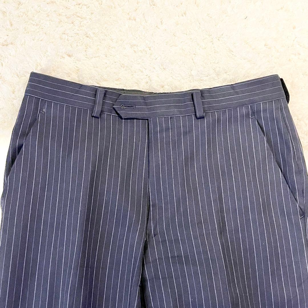 Paul Smith 黒 ストライプ スーツ セットアップ GUABELLO