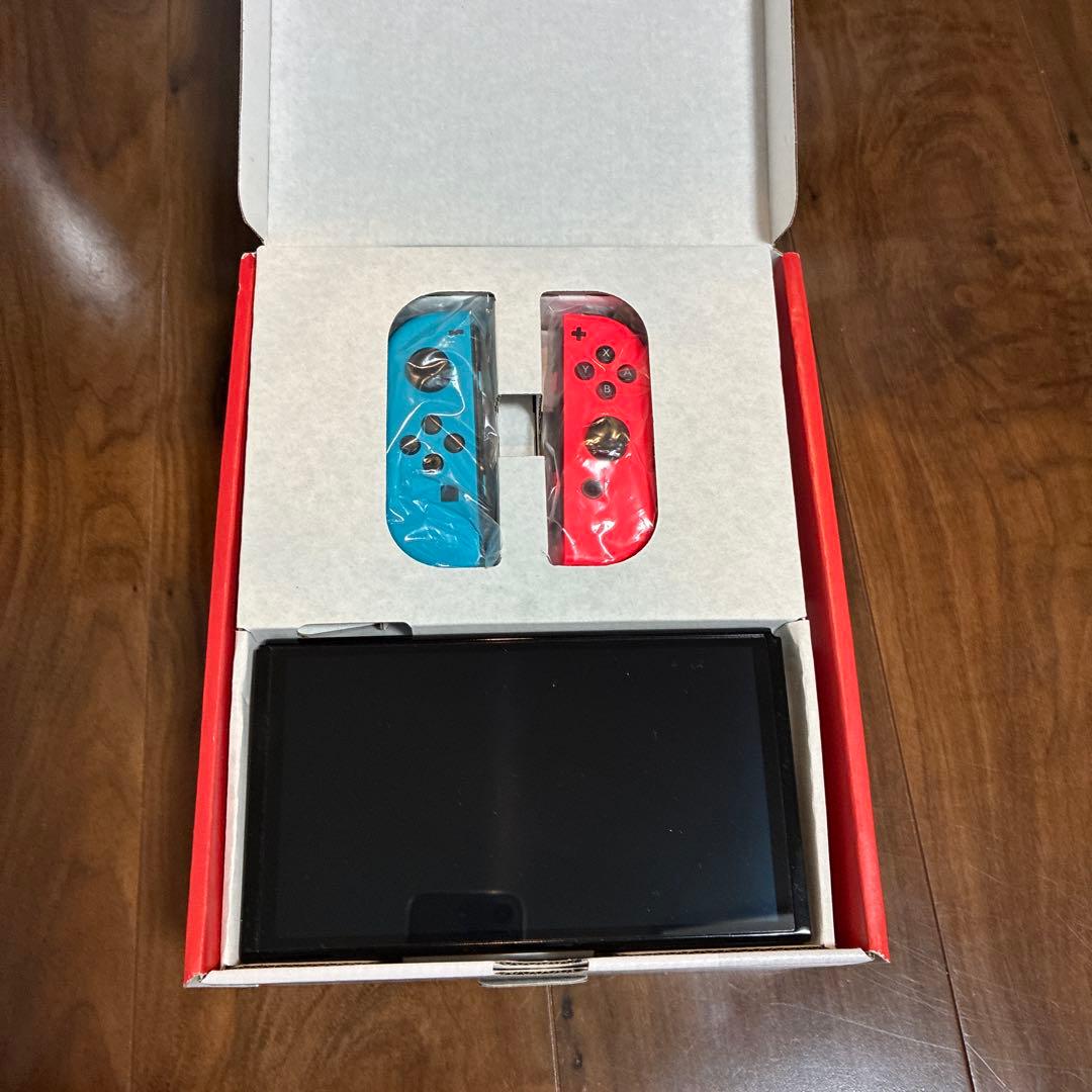 Nintendo Switch 有機ELモデル　本体 青/赤 ジョイコン付き