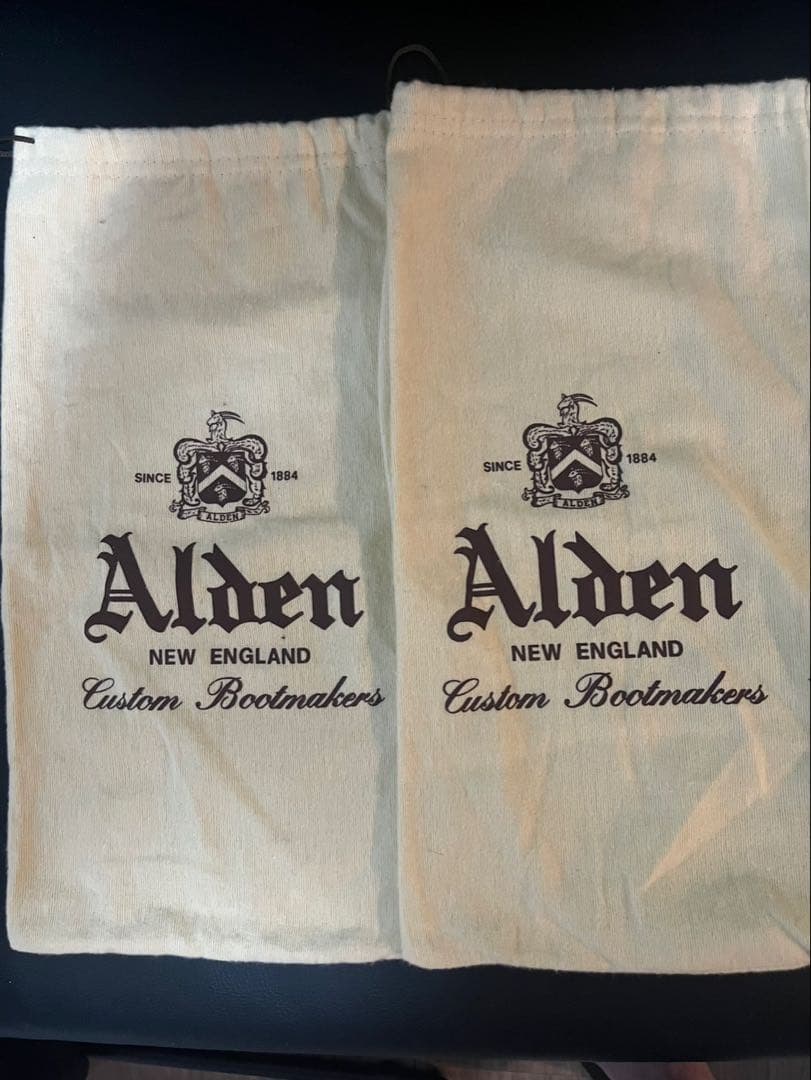 Alden US7D カーフローファー　ブラック　箱無し