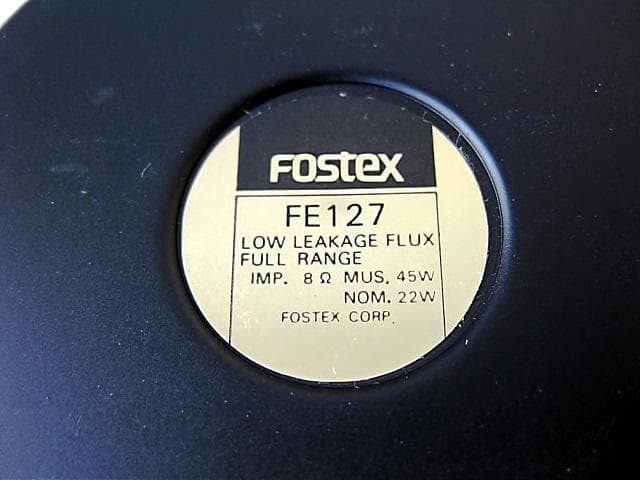 FOSTEX 　フルレンジスピーカー　自作　ペア