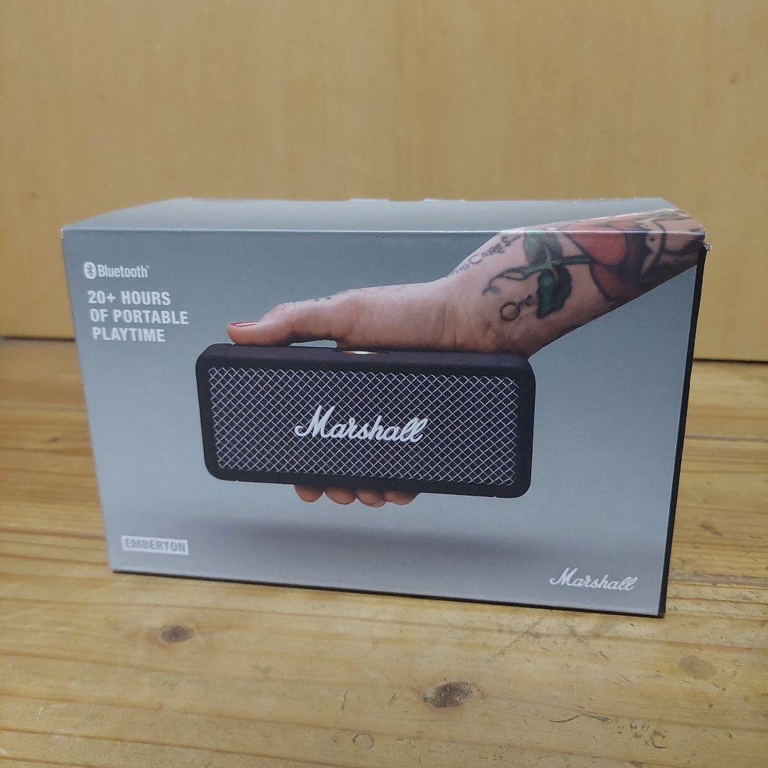 Marshall Emberton ワイヤレススピーカー ほぼ未使用 箱あり