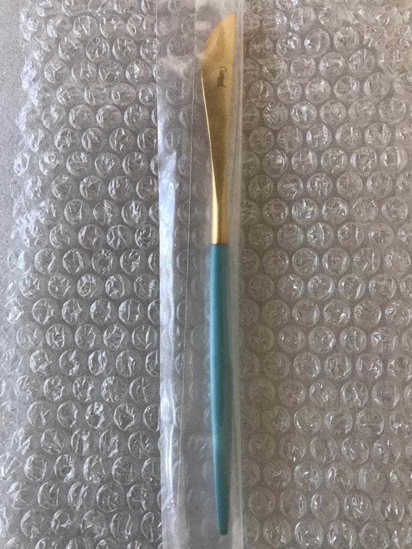 クチポール GOA ゴールド ターコイズ デザート3点セット カトラリー