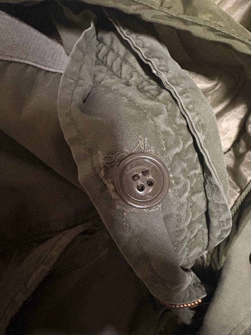 破格 実物 70s M-65 フィッシュテール フルセット 雰囲気◎ 鬼フェード