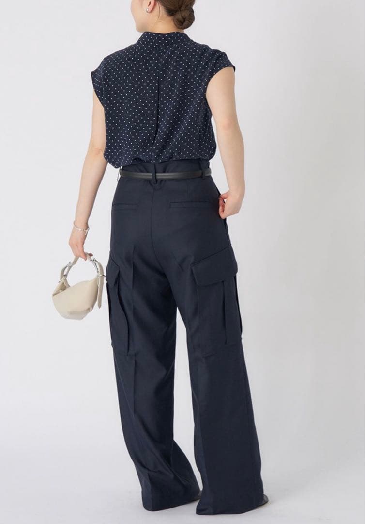 IENA ウォッシャブルカーゴスラックス 40