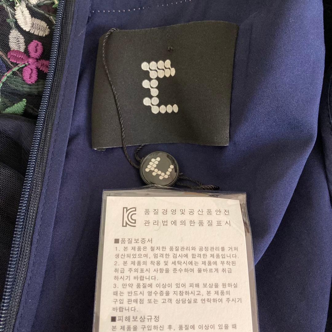 インポート　刺繍　ロングドレス