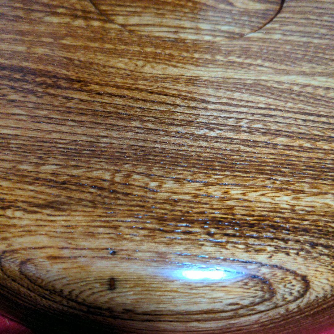 欅　くり抜き　丸盆　２個セット