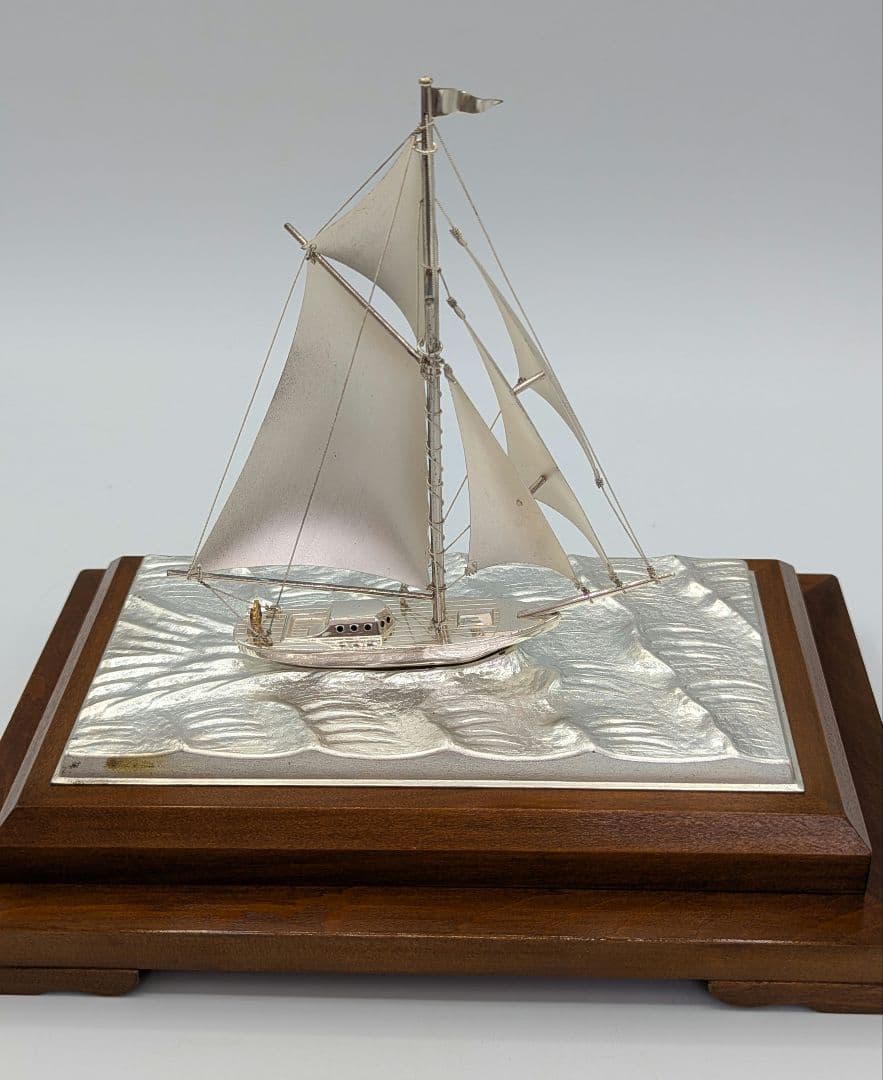 関工芸　ヨット　銀製品　960 Sterling