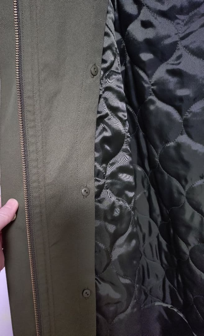 お値下げしました！【クリーニング済・美品】INDIVIライナー付モッズコート38