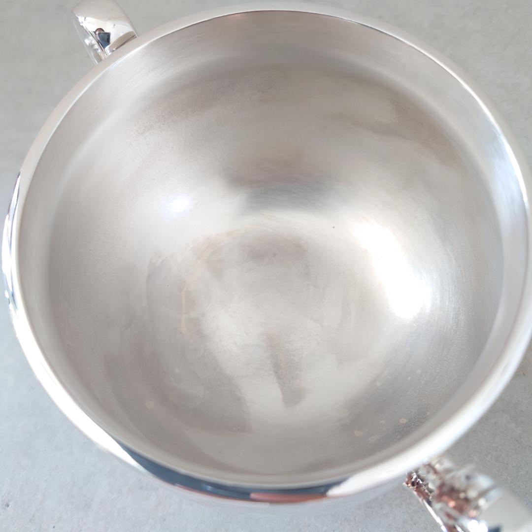 極美品 クリストフル アルビ シュガーポット 布袋付き