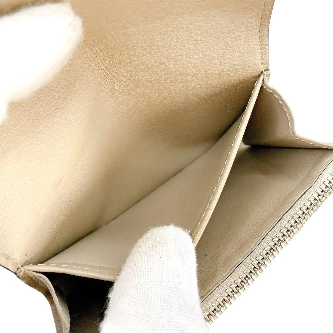 美品✨ルイヴィトン　ポルトモネ　アナエ　マヒナ　グレージュ　カード　ケース