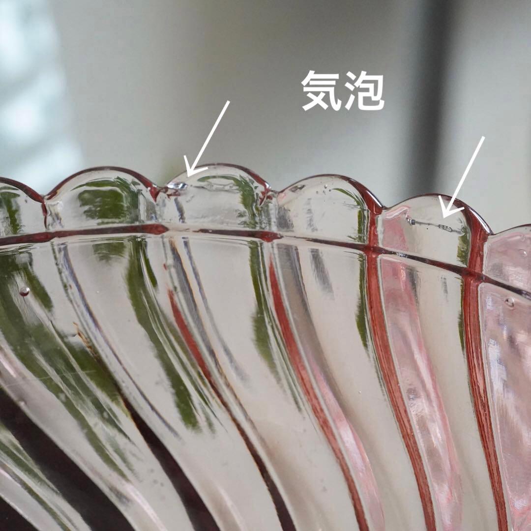 オールドバカラBACCARAT★バンブー★レッド★赤★ボンボニエール★小物入れ