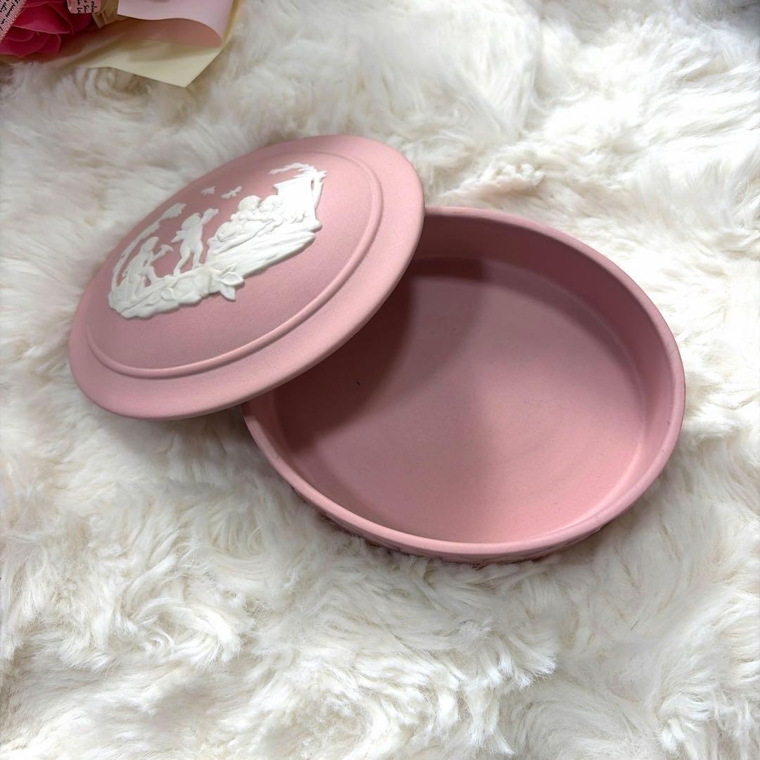 希少 新品未使用  ジャスパー ピンク 小物入れ