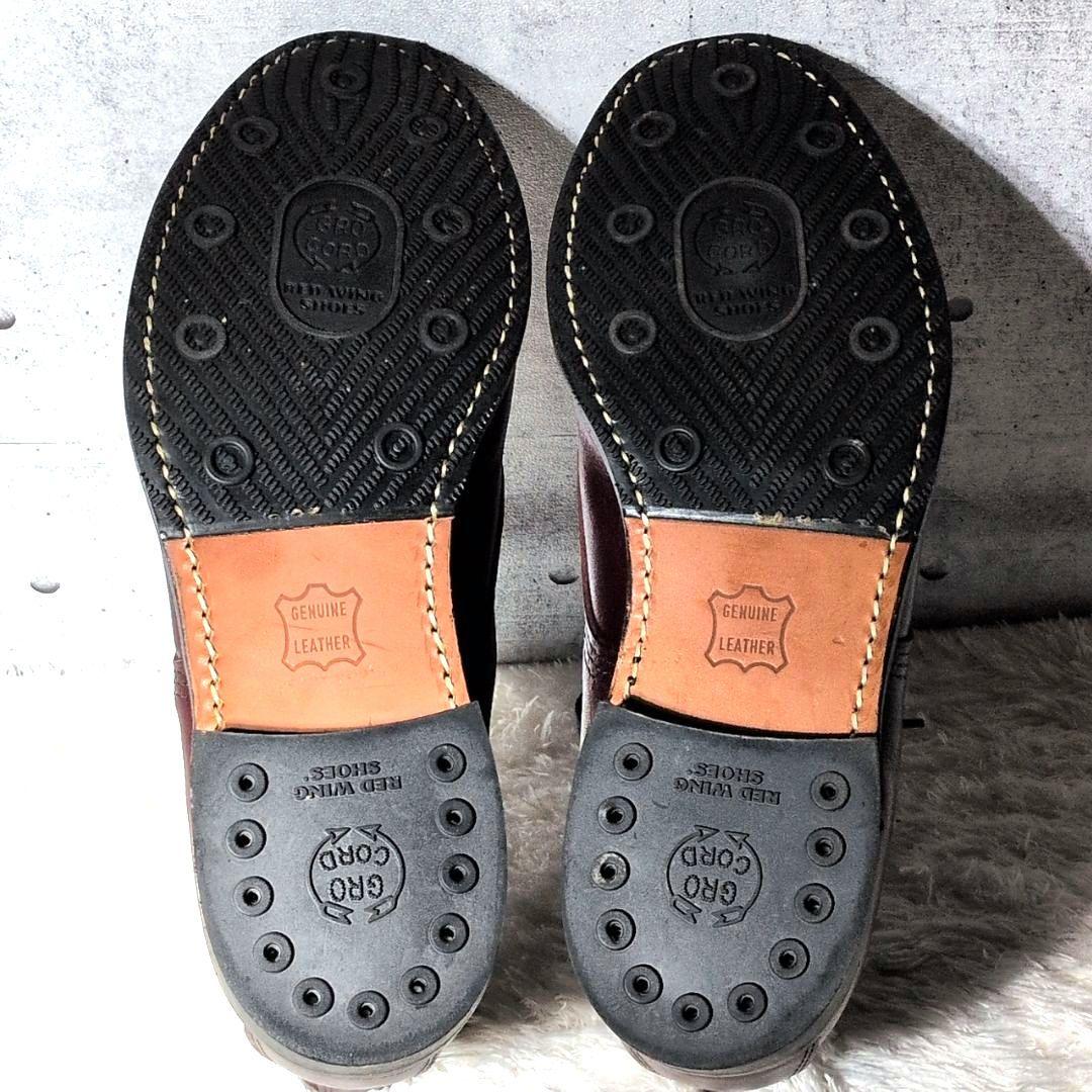 【極美品 希少】レッドウィング　9091　ジラードブーツ　ブラックチェリー　10