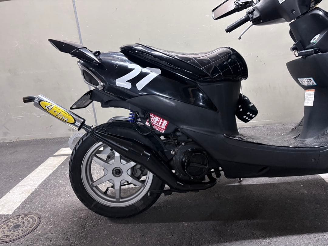 スズキZZ A.LINEタイガーR チャンバー