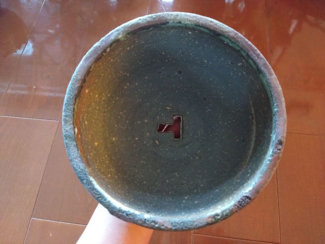 青白釉　大原さんpot １番大きいボールポット　ＸＬサイズ　定価13200円