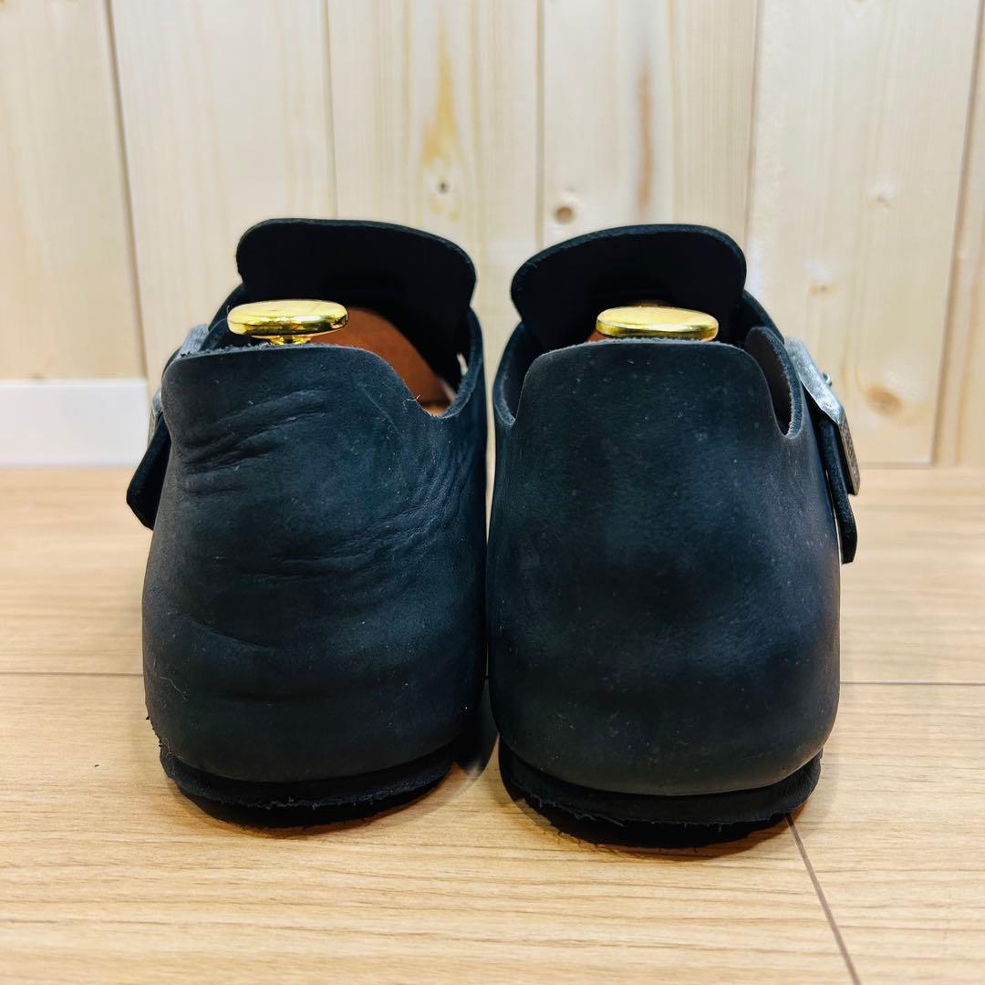 【美品】ビルケンシュトック ロンドン 41（26.5cm）オイルドレザー 黒