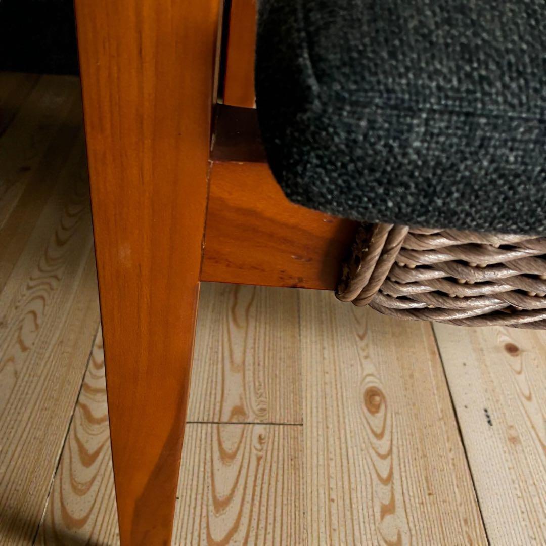 ①美品✨ Kayu style グリーユ ダイニングチェア チーク材 高級家具