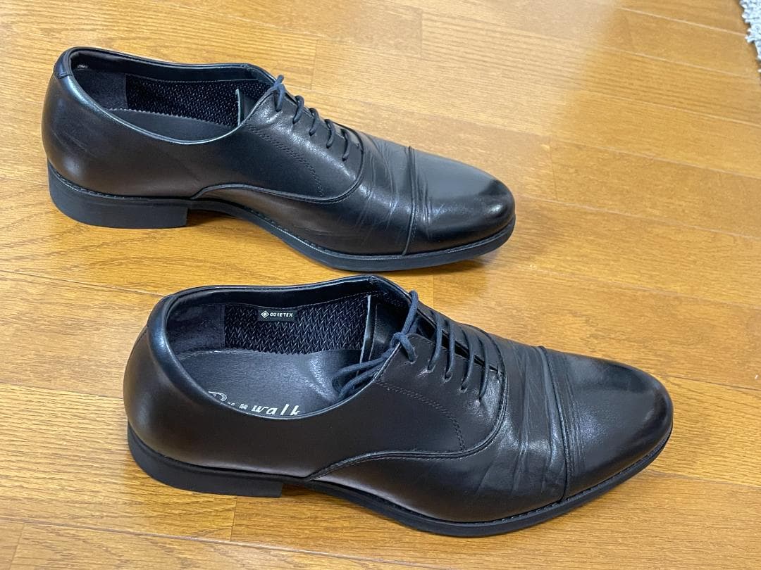 アシックス　ランウォーク　WR421S　ストレートチップ　26.5㎝EEEE黒