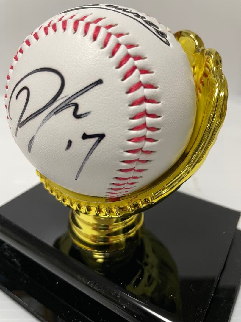 佐々木朗希　直筆サインボール&カードセット