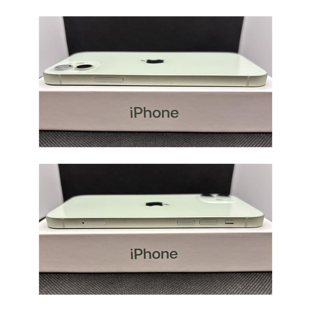 iPhone12 グリーン 256GB　SIMフリー　新品バッテリー