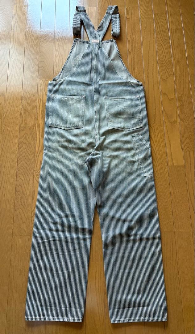 コモズ　RRL ヒッコリー　オーバーオール