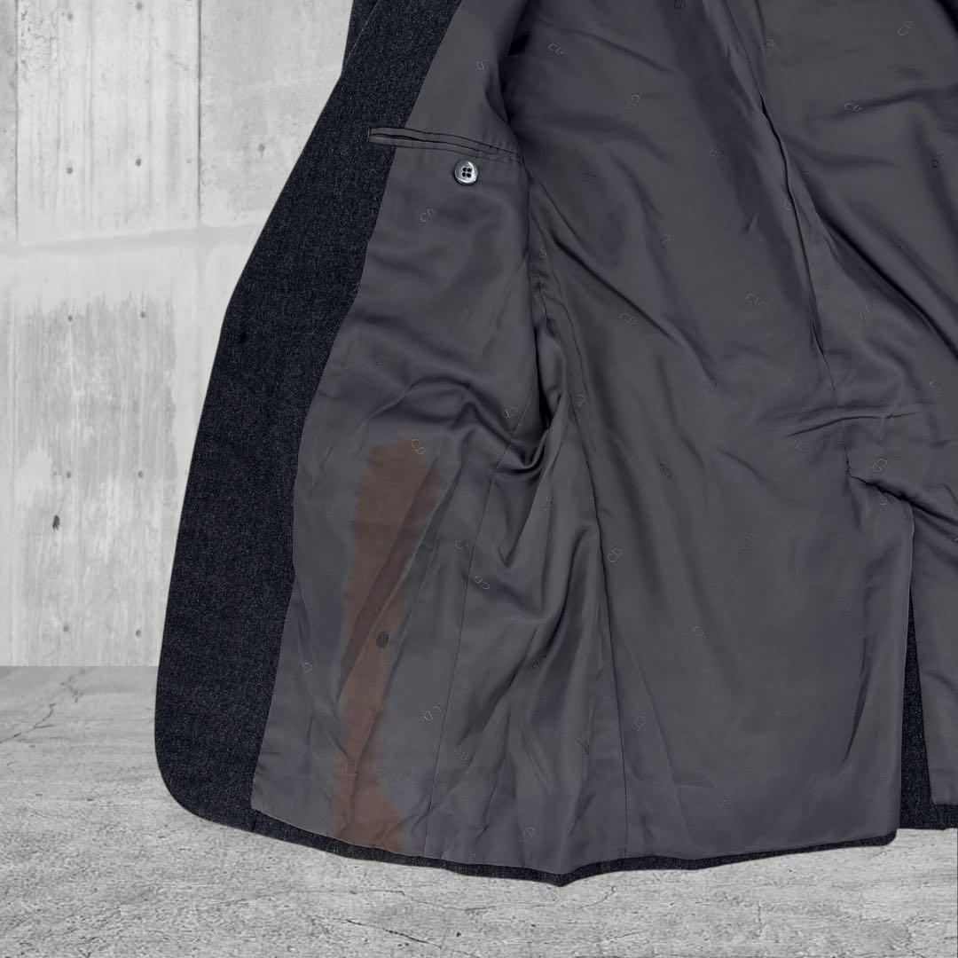 極美品】クリスチャンディオール　スーツ　セットアップ　ジャケット　ロゴボタン