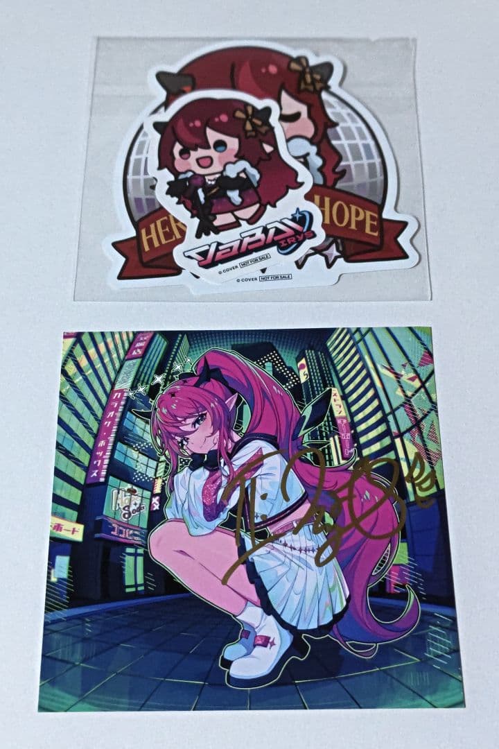 直筆サイン入りYaBAI ヤバシック盤 IRyS CD ホロライブ