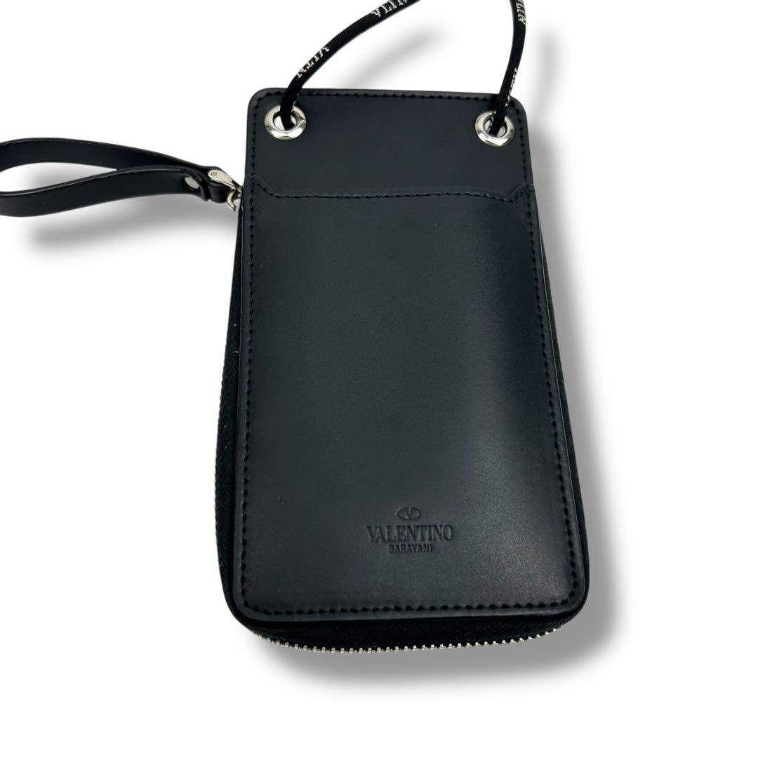 ヴァレンティノ ネックストラップウォレット　VLTN ショルダーバッグ 財布