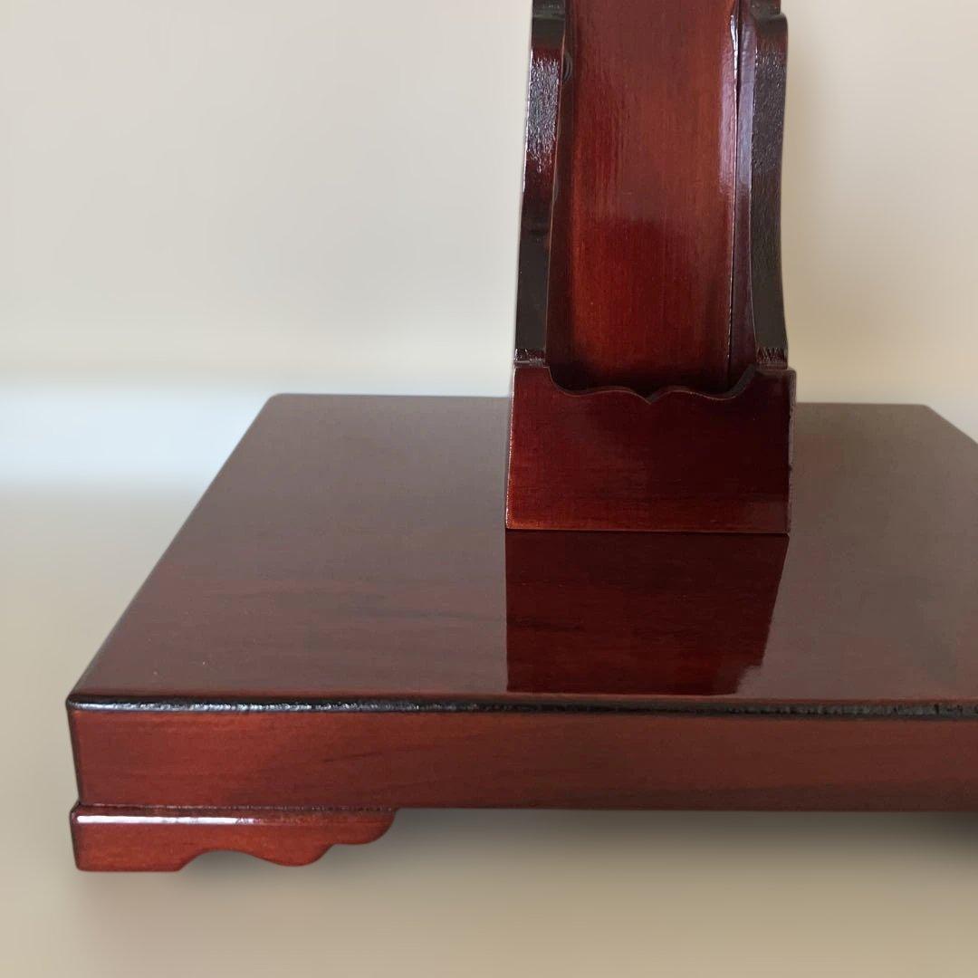 久月＊羽子板・台座あり・箱あり