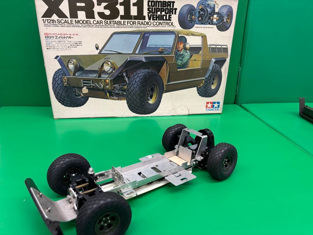 タミヤ当時物コンバットバギーXR311 RCカーキット　欠品あり