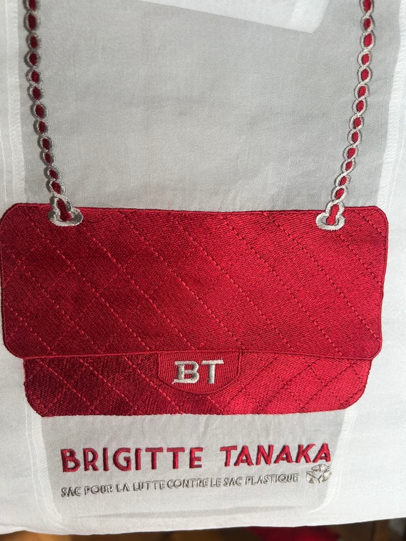 Brigitte Tanaka ブリジット　タナカのエコバッグ BTロゴ付き