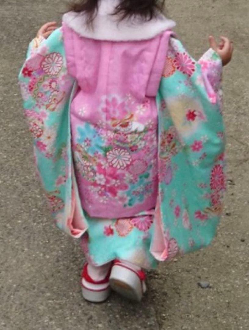 七五三　着物3歳女の子　美品