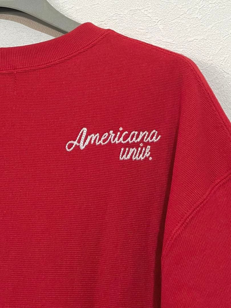AMERICANA アパルトモン　2024SS カットオフスウェット　美品