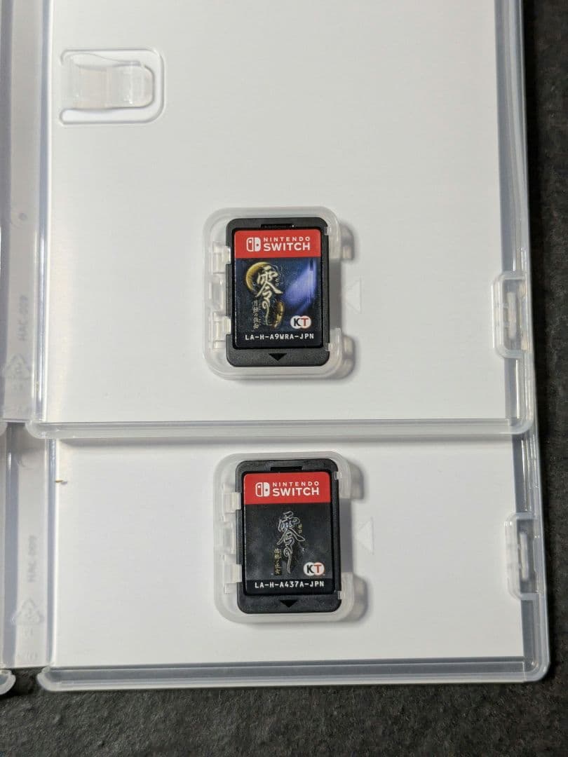 零〜濡烏ノ巫女〜 ～月蝕の仮面～ Switch 2セット コード付き