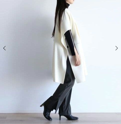 ヤマダヤ　Aga ウール ケープコート スコットクラブ